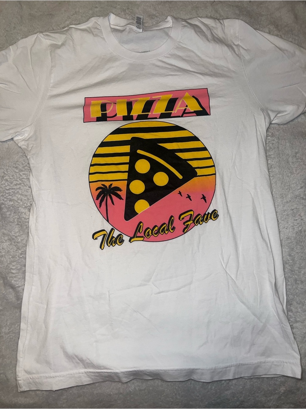 Slice pizza tshirt men size large